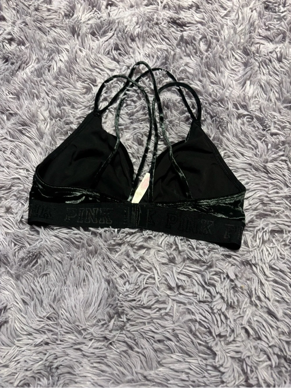 PINK Victoria's Secret Dark Green Bralett #9